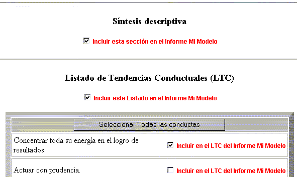Imagen de la p�gina de Edici�n de Modelos de Informe